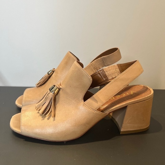 Vicenza heel sandals made in Brazil womens size Eur 41 Us 9.5 - Picture 1 of 8